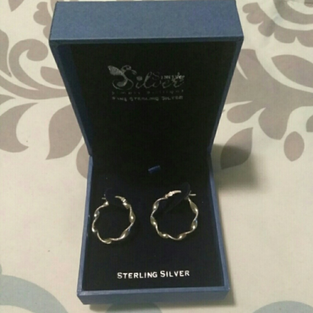 Simply Silver Earrings
